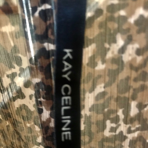 Animal print chiffon blouse - Picture 3 of 4